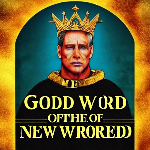 Prompt: god emperor of the new world