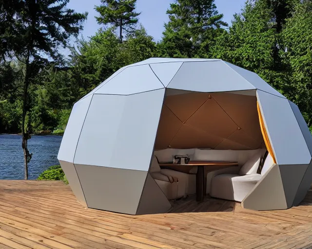 Image similar to modular bikini. modular furniture. modular dome house.