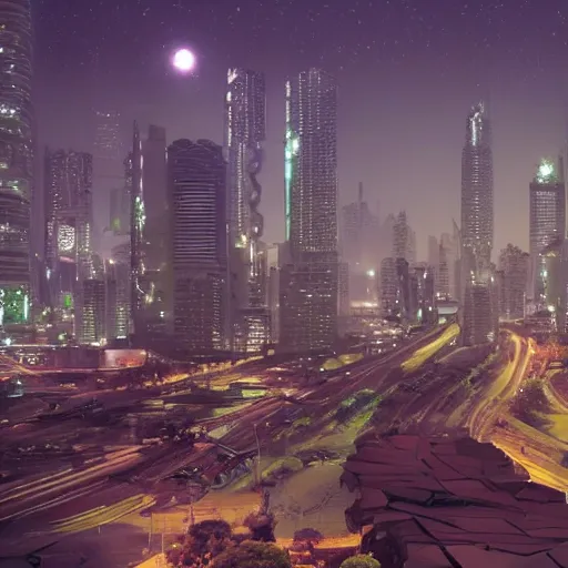 Image similar to sao paulo in the year 2 0 7 0, solarpunk, sci fi, cinematic