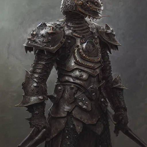 Image similar to berserk skullknight black armor, anthropomorphic shiba inu, shiba inu face, stuning 3 d render, masterpiece, glowing aura, by donato giancola and greg rutkowski and wayne barlow and zdzisław beksinski, realistic face