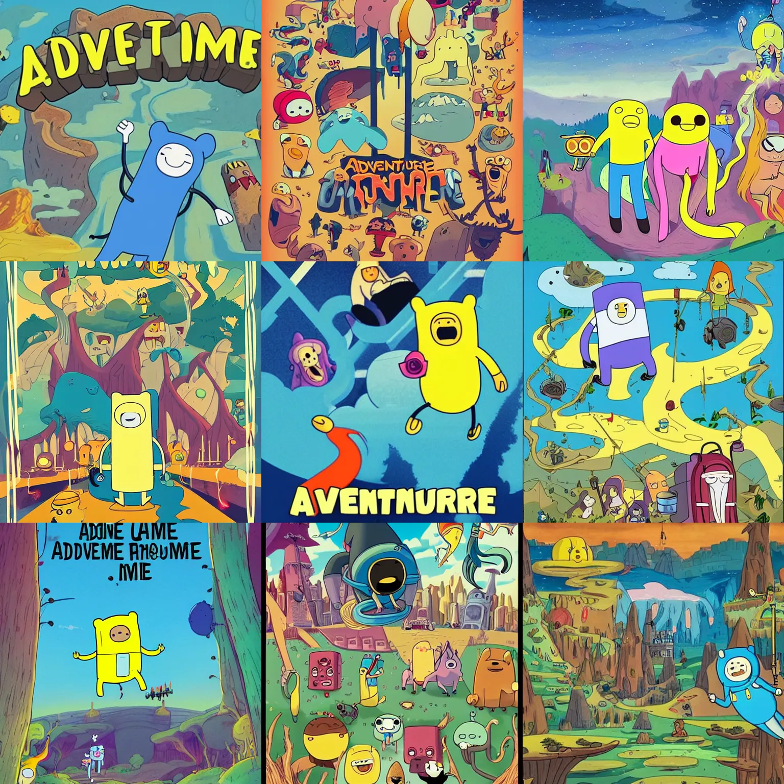 Prompt: Adventure Time