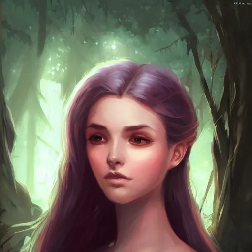 Prompt: a portrait of a character in a scenic environment by charlie bowater