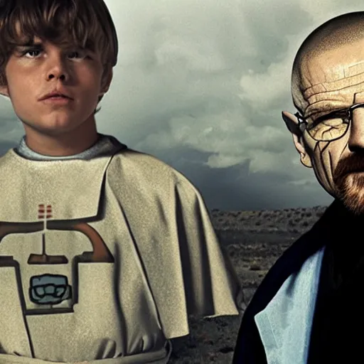 Image similar to Anakin Skywalker breaking bad Walter White