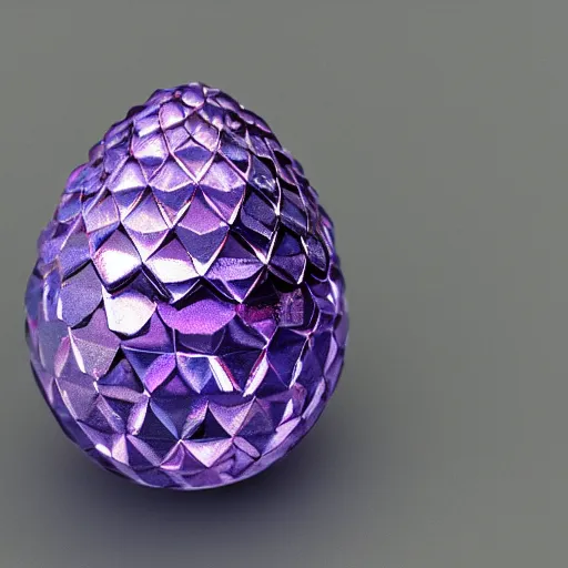Prompt: crystalline dragon egg super high definition, vibrant colors, sparkling, jewel, game of thrones, symmetrical, 8k, scales