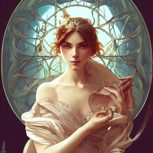 Image similar to France , intricate, elegant, highly detailed, digital painting, artstation, concept art, matte, sharp focus, illustration, art by Artgerm and Greg Rutkowski and Alphonse Mucha