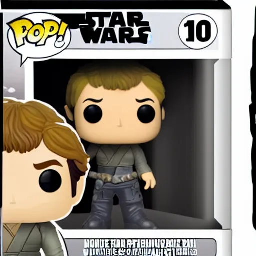 Image similar to a jacen solo ( from star wars legends ) funko pop