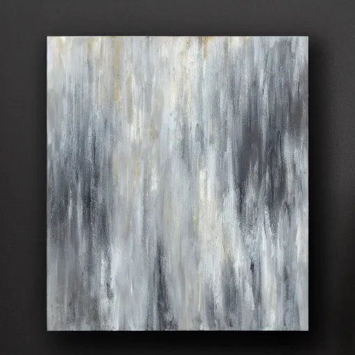 Prompt: abstract oil paint grunge texture white gold brush strokes soft