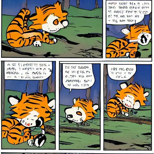 Image similar to calvin and hobbes