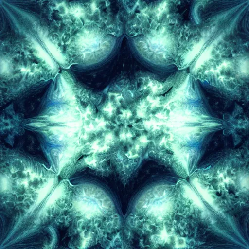 Image similar to the sky is falling, fractal