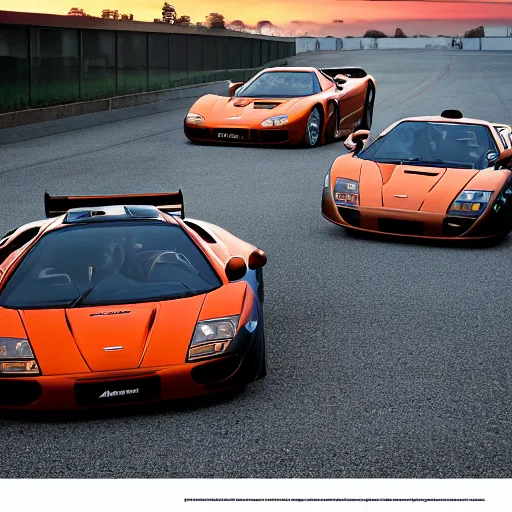 Image similar to “McLaren F1 brochure photo, 4K”