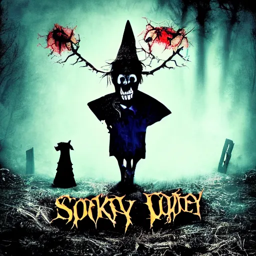 Prompt: new spooky Alice Cooper Album Cover