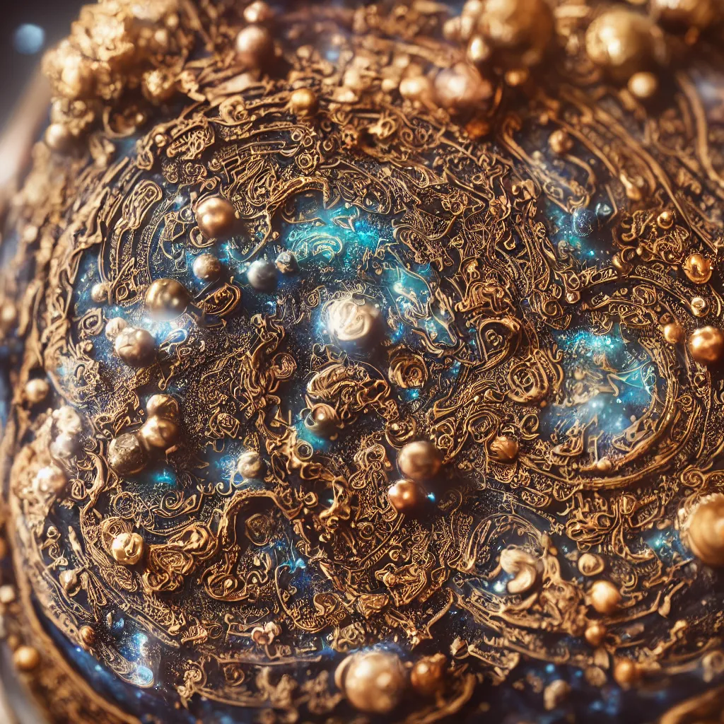 Prompt: A universe cake, cinematic shot, intricate, ornate, photorealistic, ultra detailed, realistic, 100mm, photography, octane, high definition, depth of field, bokeh, 8k, behance, artstation