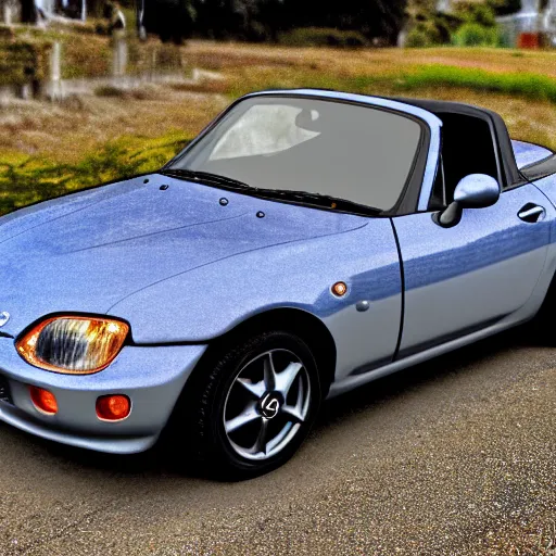 Prompt: mazda mx - 5 1 9 9 0 model, realistic, hdr, clear image,