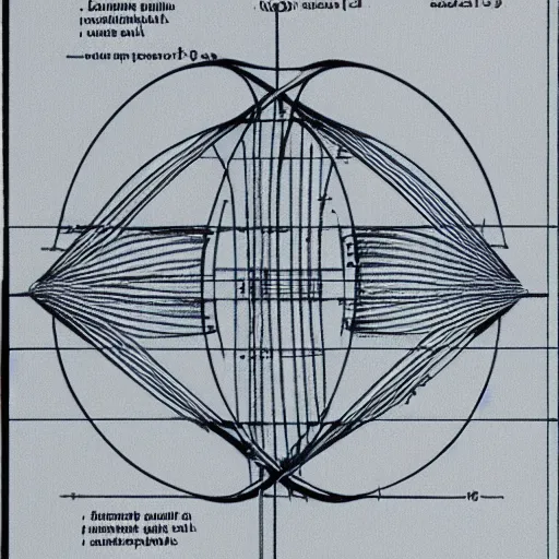 Prompt: triple pendulum with trace lines, mathematical, scientific textbook diagram