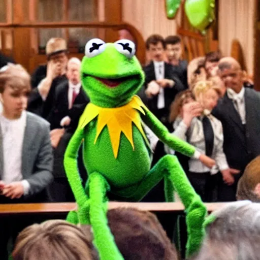 celebrating kermit the frogs funeral, full muppet cast | Stable ...