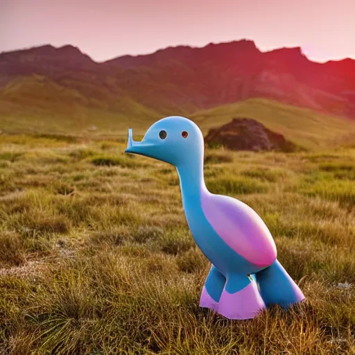 Prompt: national geographic professional photo of porygon, award winning