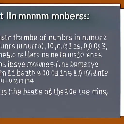 Image similar to that in the infinity of numbers, the most important to humans ( 0, 1, √ 2, e and π ) are all between 0 - 4 on the number - line.