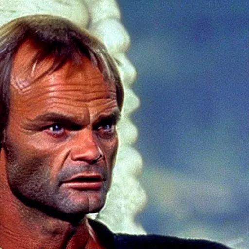 Image similar to terence hill becoming satan