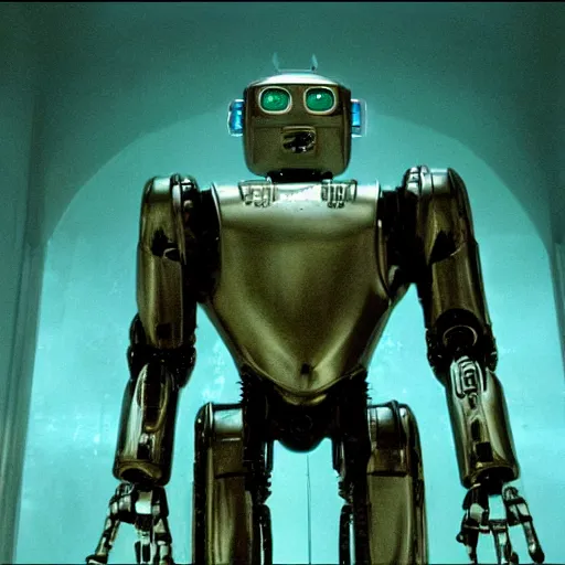 Prompt: movie still of robot sun energy, cinematic composition, cinematic light, criterion collection, by guillermo del toro