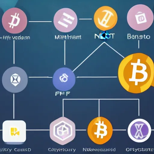 Prompt: cryptocurrency blockchain nft, nft art, nfts, nft's, crypto