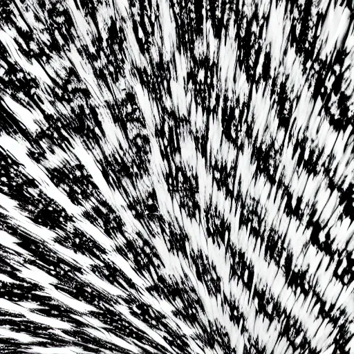 Prompt: signal glitch black and white static distorted surface tv background