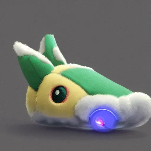 Image similar to concept art of a pokemon slipper, 4 k, highly detailed, hd