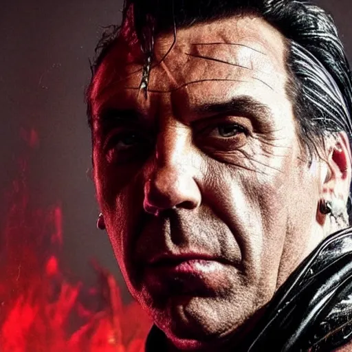 Image similar to Till Lindemann in the Witcher