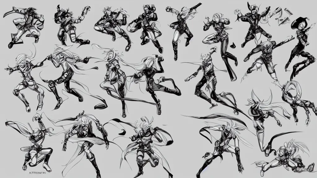 Fighting & Action Pose Drawing Techniques – WAFUU JAPAN