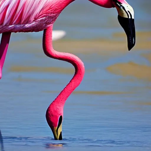 Image similar to flamingo pixar movie character