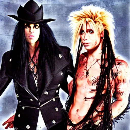 Image similar to criss angel mindfreak the goblin king