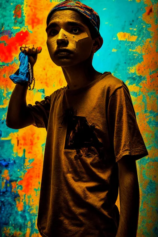 Image similar to slum hood, aesthetic, fantasy pop art, by mike swiderek, jorge lacera, ben lo, tyler west, domingo zapata, ultrarealistic, sharp focus, intricate, ultra high definition details, shadow effect