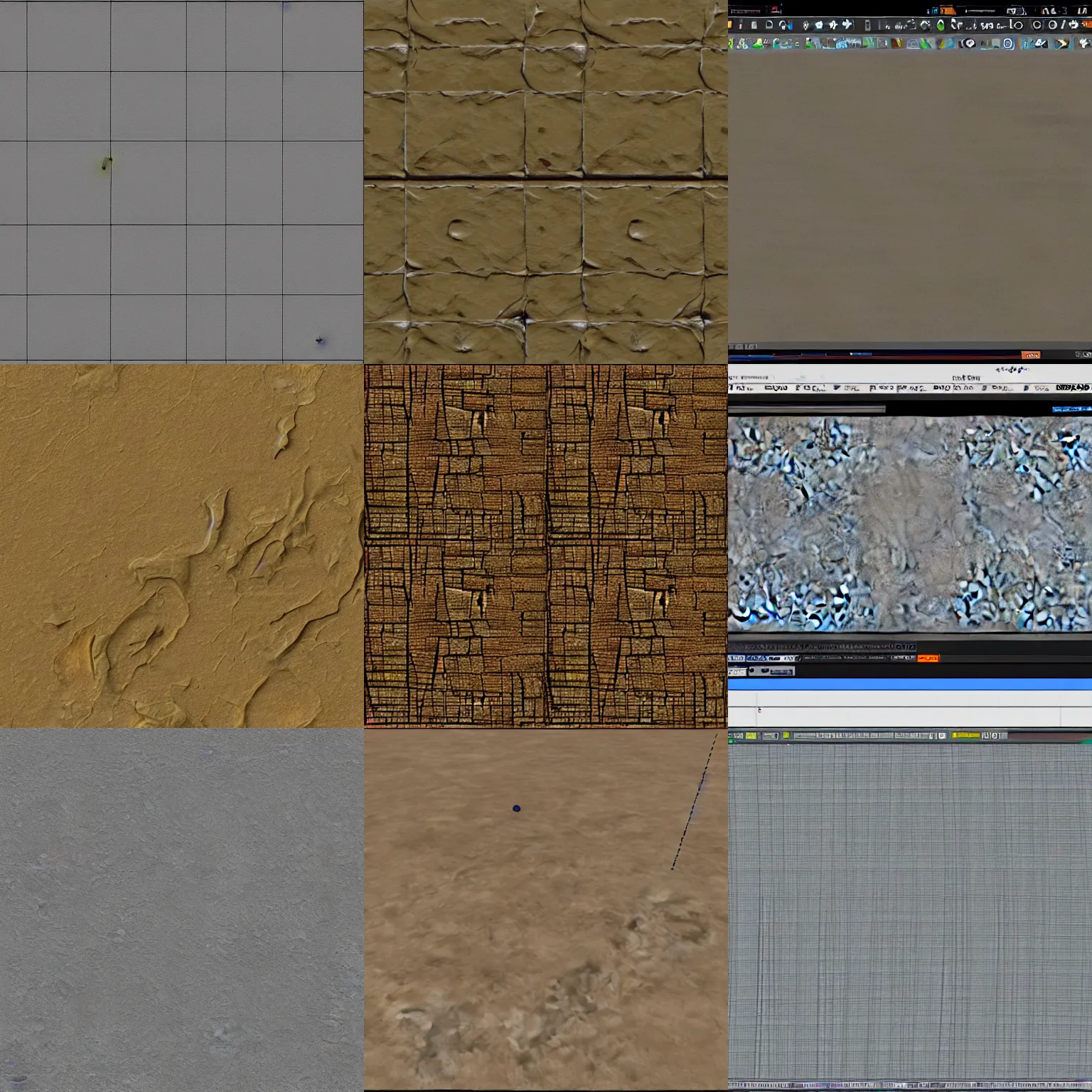 Prompt: normal map for scratch texture