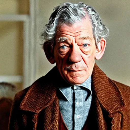 Image similar to Ian McKellen as Darby O’Gill in Darby O’Gill and the little people