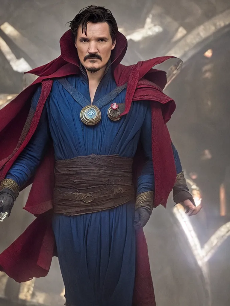 Image similar to Pedro Pascal as Doctor Strange