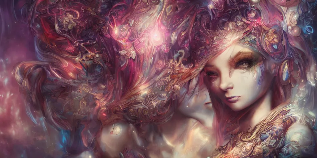 Image similar to dreamscape, female, ross tran, vivid colors, anatomical, highly detailed sculpture, intricate detailed, ommatidia, 8 k, cinematic atmosphere, post - processing