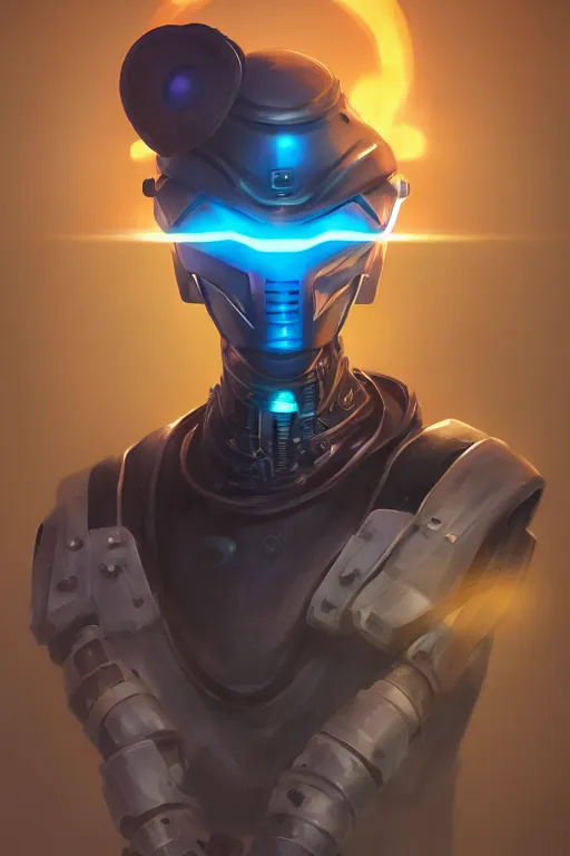 Image similar to epic mask helmet robot ninja portrait stylized as fornite style game design fanart by concept artist gervasio canda, behance hd by jesper ejsing, by rhads, makoto shinkai and lois van baarle, ilya kuvshinov, rossdraws global illumination radiating a glowing aura global illumination ray tracing hdr render in unreal engine 5