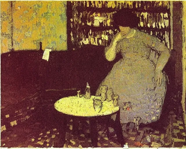 Image similar to a ‰ douard vuillard