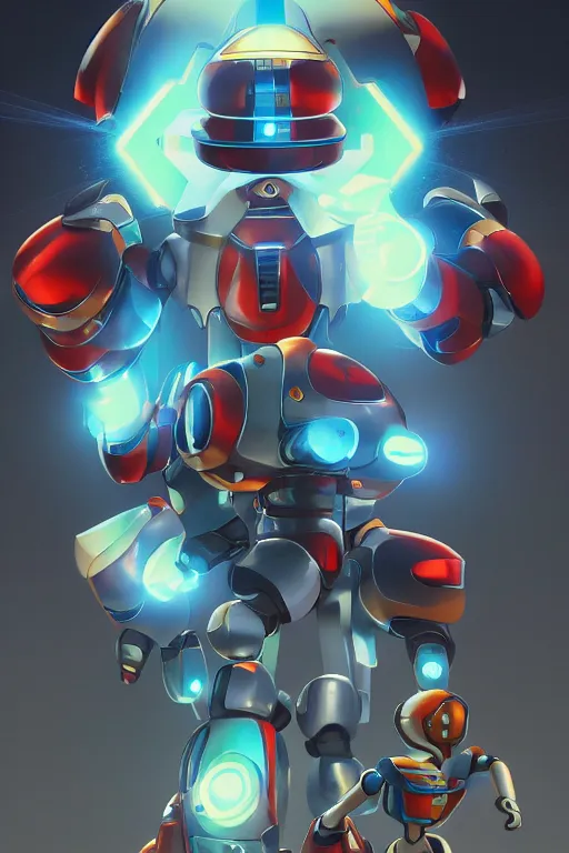 Image similar to metabots medabots medarotto medarot robot minimalist comics, behance hd by jesper ejsing, by rhads, makoto shinkai and lois van baarle, ilya kuvshinov, rossdraws global illumination ray tracing hdr radiating a glowing aura