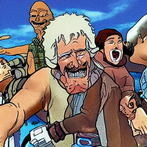 Image similar to tremors Saturday morning cartoon