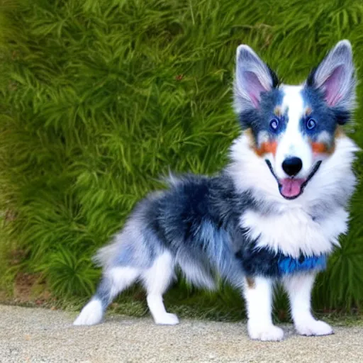 Image similar to blue merle cardigan corgi