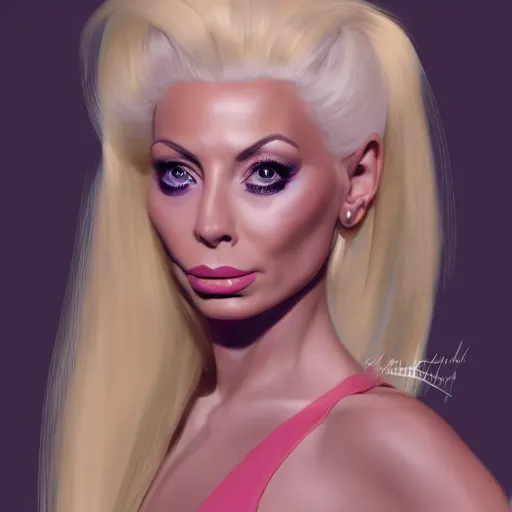 Image similar to portrait of isabelledeltore by disney concept artists, blunt borders, rule of thirds