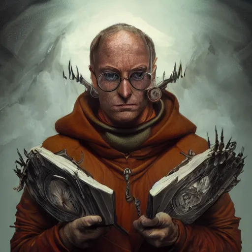 Image similar to detailed portrait of harry potter as doomguy, fantasy, intricate, elegant, highly detailed, digital painting, artstation, concept art, matte, sharp focus, illustration, art by aenaluck, artgerm and roberto ferri and greg rutkowski, epic fantasy, digital painting