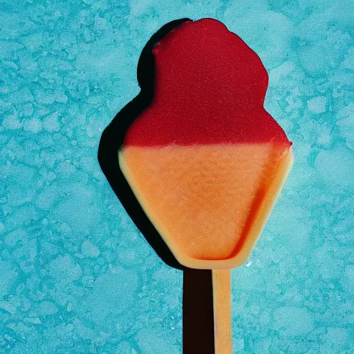 Image similar to ice cream popsicle in the shape of bullwinkle