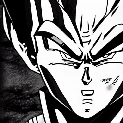 Prompt: vegeta, extremely detailed , hyper realistic