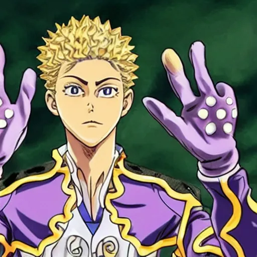 Image similar to giorno giovanna