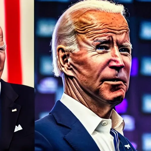 Image similar to Joe Biden loses a fortnite game, gets angry and throws his controller, breaks it