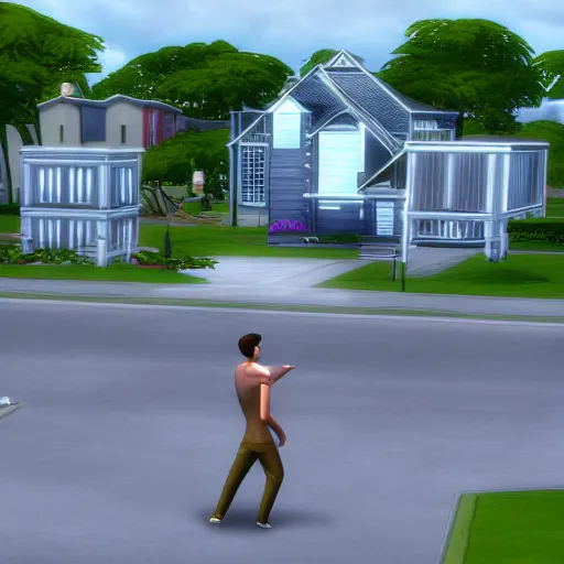 Image similar to insanity in the sims 3