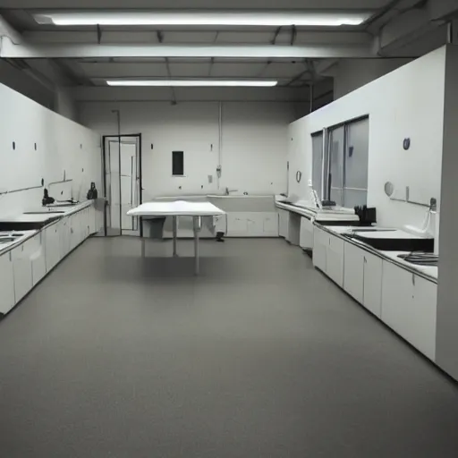 Image similar to leaked photo from the scp foundation, 4k photograph,scary laboratory
