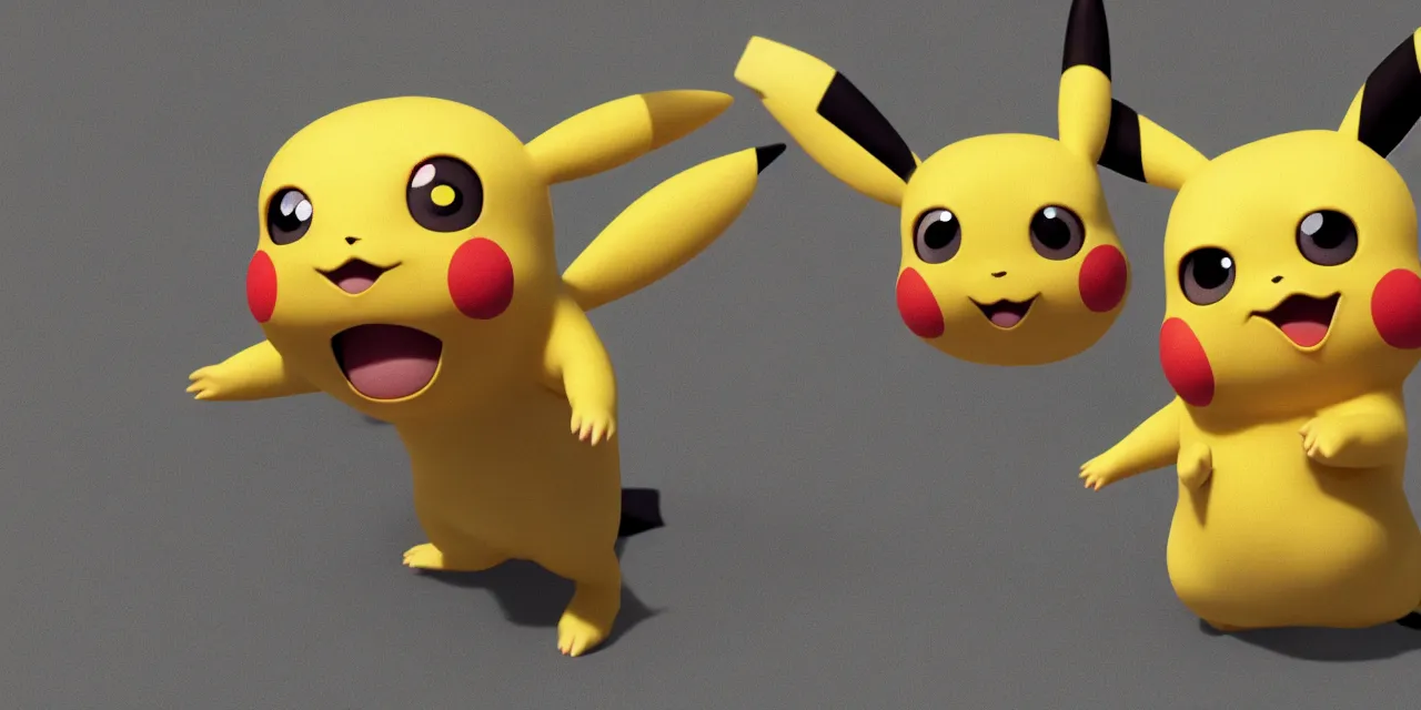 Image similar to pikachu taking a derp selfie, pixar artstyle, hyperdetailed, artstation, accurate, octane render, 8k