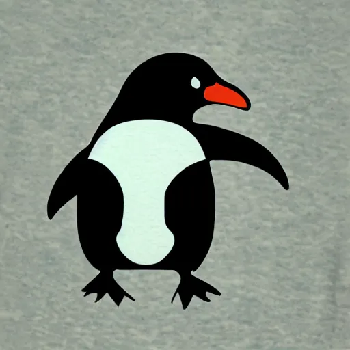 Image similar to cyborgue penguin